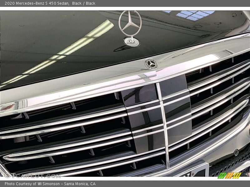 Black / Black 2020 Mercedes-Benz S 450 Sedan