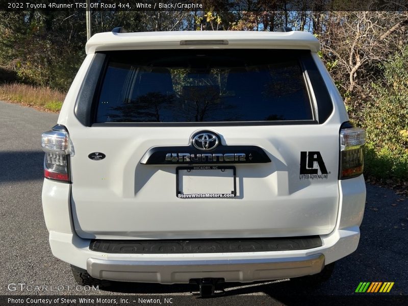 White / Black/Graphite 2022 Toyota 4Runner TRD Off Road 4x4