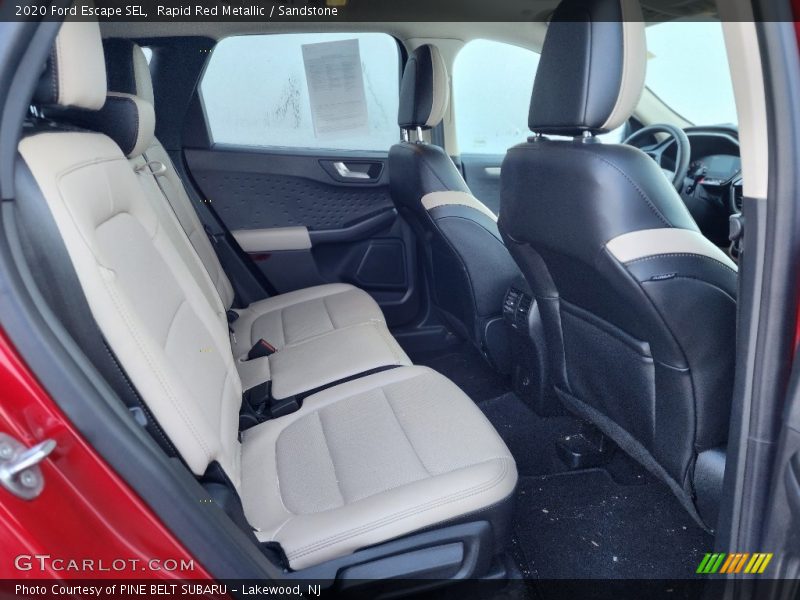 Rear Seat of 2020 Escape SEL