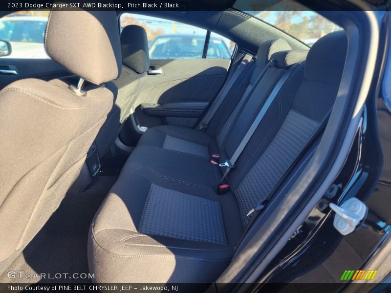 Pitch Black / Black 2023 Dodge Charger SXT AWD Blacktop
