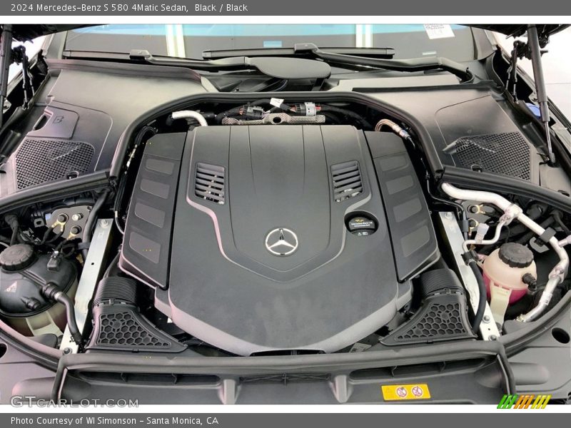  2024 S 580 4Matic Sedan Engine - 4.0 Liter DI biturbo DOHC 32-Valve VVT V8