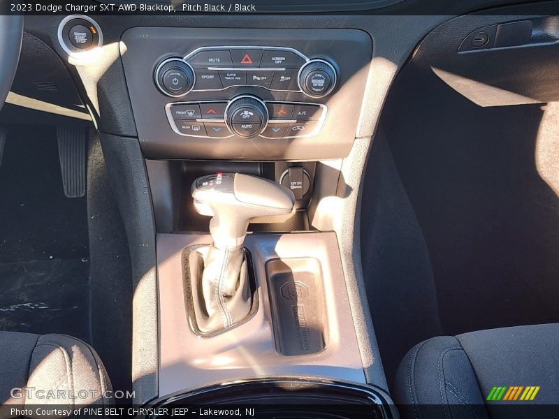 Pitch Black / Black 2023 Dodge Charger SXT AWD Blacktop