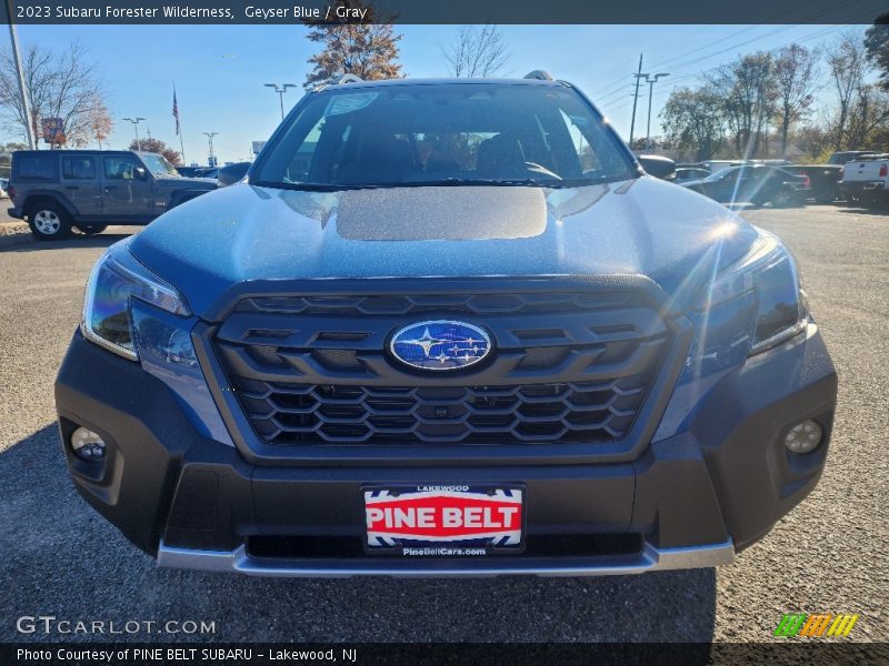 Geyser Blue / Gray 2023 Subaru Forester Wilderness