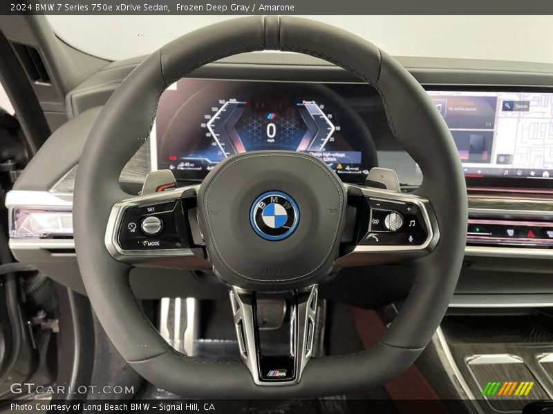  2024 7 Series 750e xDrive Sedan Steering Wheel
