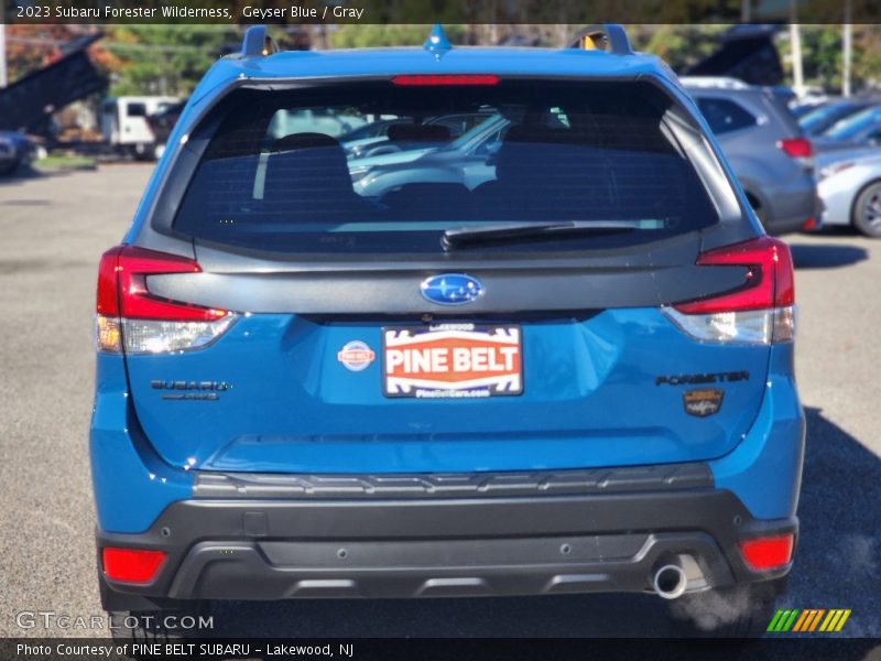Geyser Blue / Gray 2023 Subaru Forester Wilderness