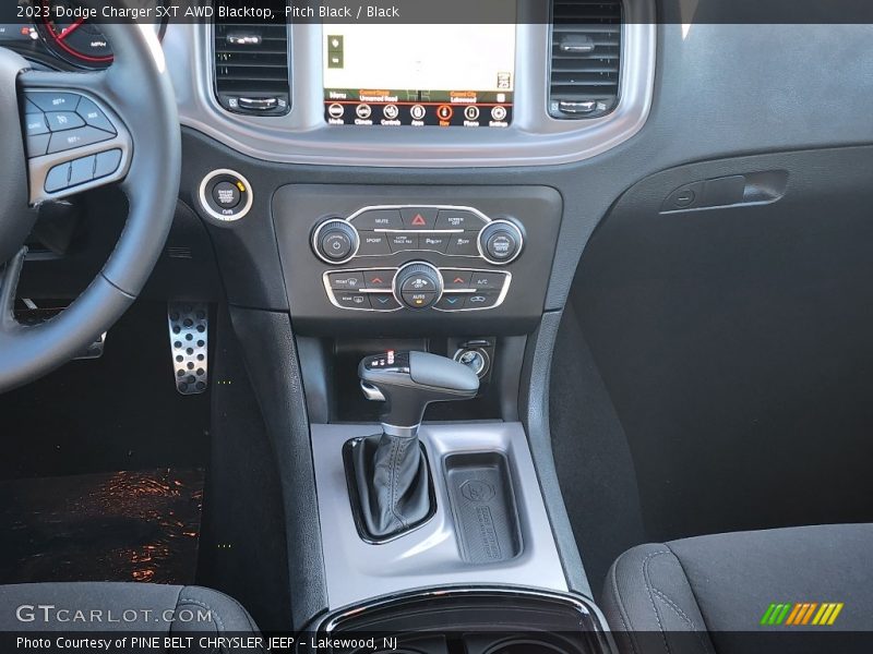 Pitch Black / Black 2023 Dodge Charger SXT AWD Blacktop