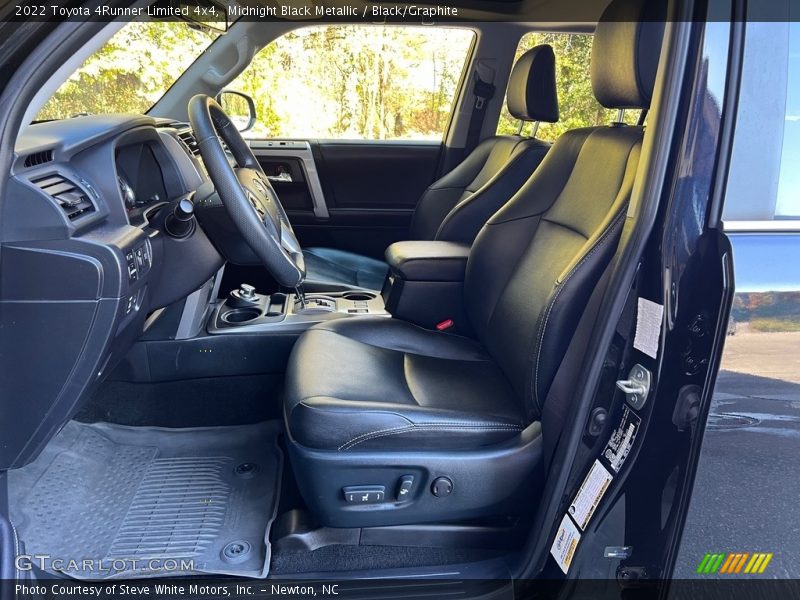Front Seat of 2022 4Runner Limited 4x4
