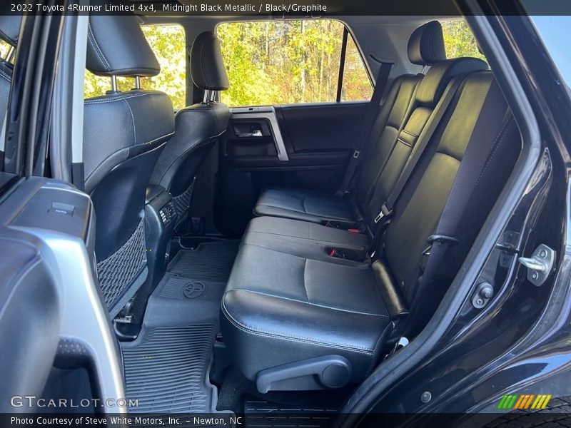 Rear Seat of 2022 4Runner Limited 4x4