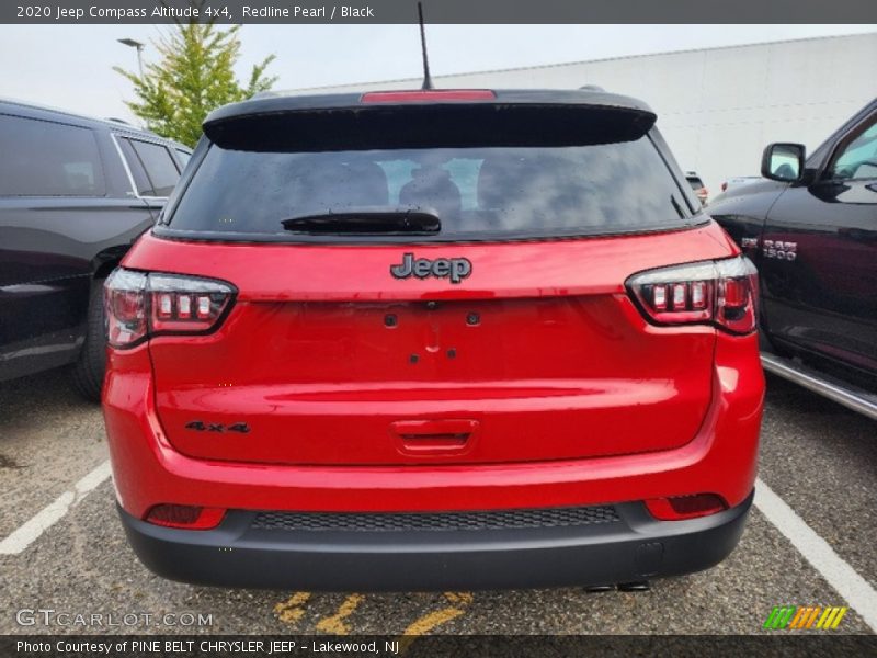 Redline Pearl / Black 2020 Jeep Compass Altitude 4x4