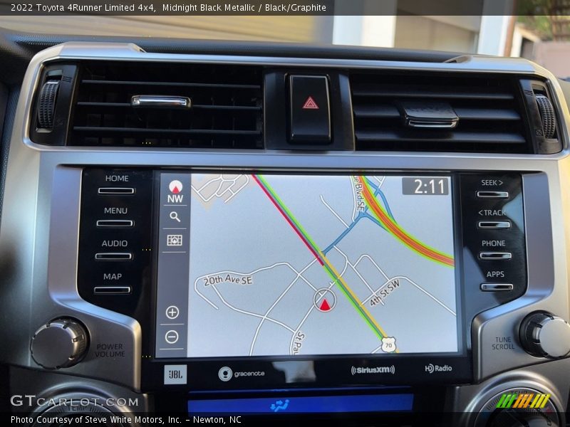 Navigation of 2022 4Runner Limited 4x4