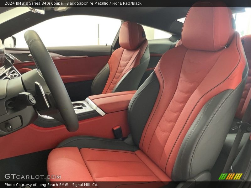 Front Seat of 2024 8 Series 840i Coupe