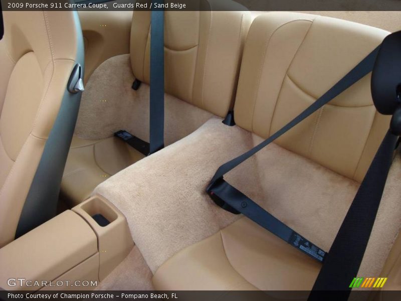 Guards Red / Sand Beige 2009 Porsche 911 Carrera Coupe