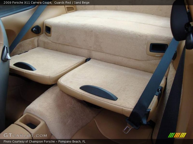Guards Red / Sand Beige 2009 Porsche 911 Carrera Coupe