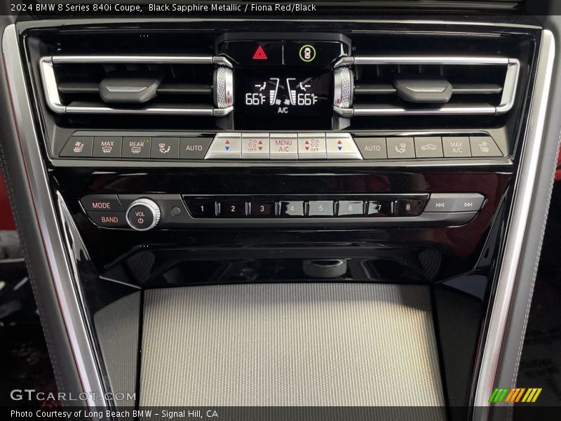 Controls of 2024 8 Series 840i Coupe