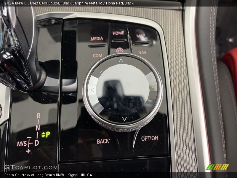 Controls of 2024 8 Series 840i Coupe