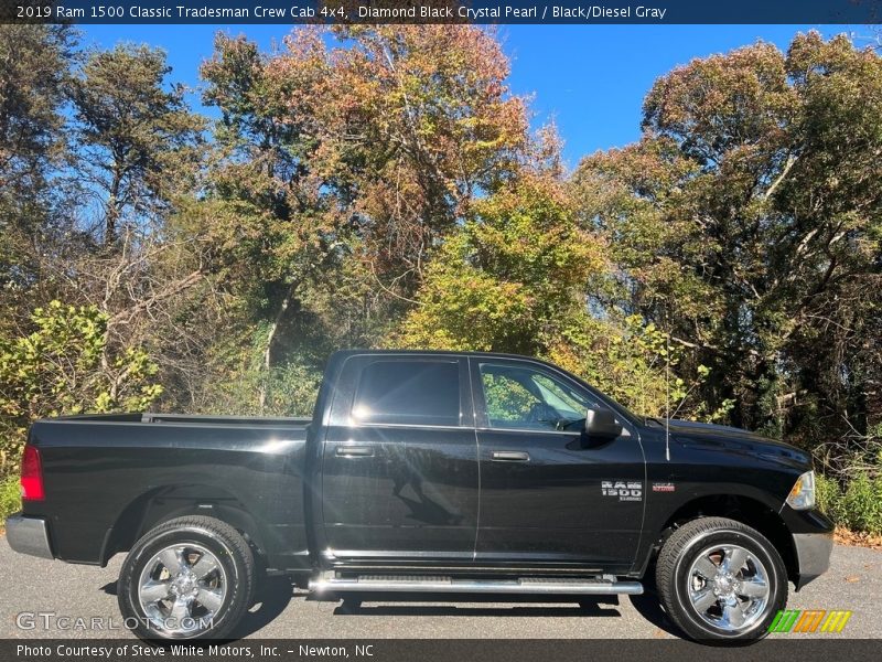  2019 1500 Classic Tradesman Crew Cab 4x4 Diamond Black Crystal Pearl