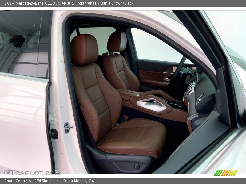Polar White / Bahia Brown/Black 2024 Mercedes-Benz GLE 350 4Matic