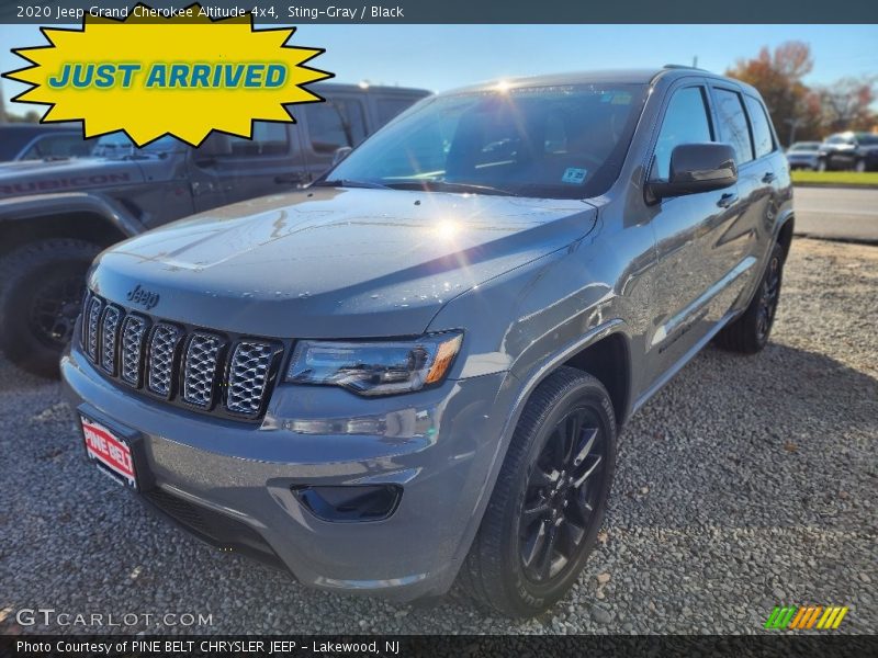 Sting-Gray / Black 2020 Jeep Grand Cherokee Altitude 4x4