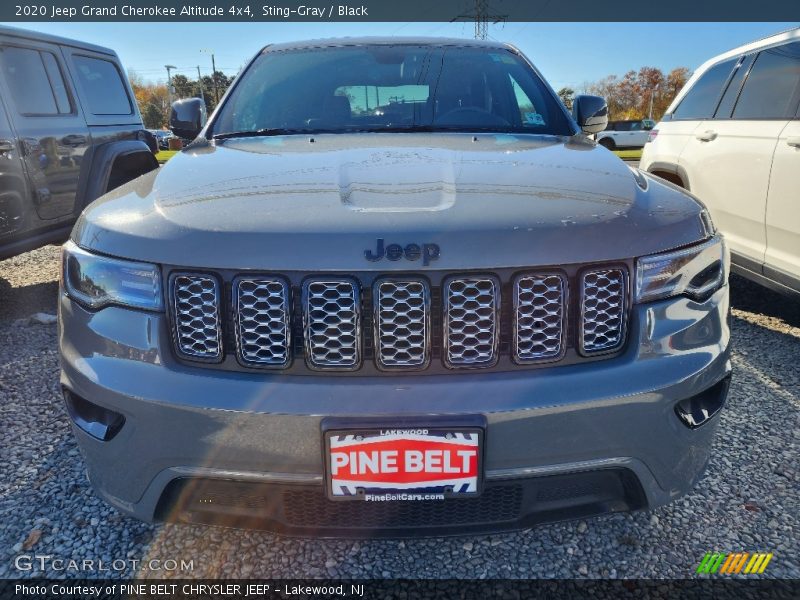 Sting-Gray / Black 2020 Jeep Grand Cherokee Altitude 4x4