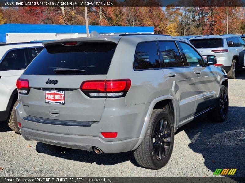 Sting-Gray / Black 2020 Jeep Grand Cherokee Altitude 4x4