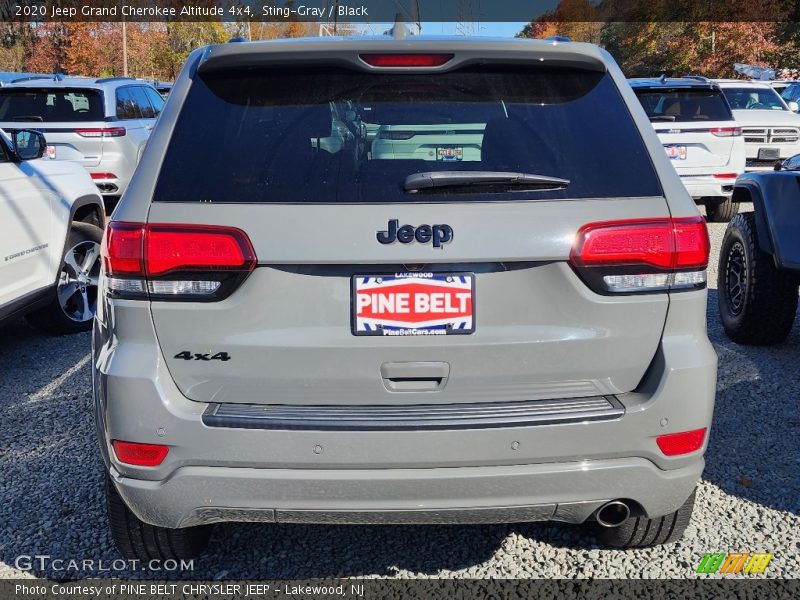Sting-Gray / Black 2020 Jeep Grand Cherokee Altitude 4x4