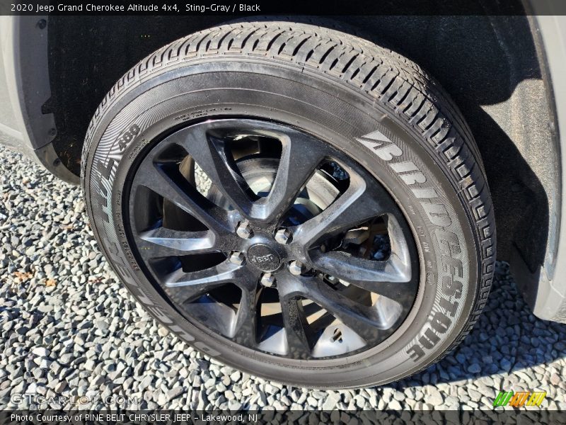 Sting-Gray / Black 2020 Jeep Grand Cherokee Altitude 4x4