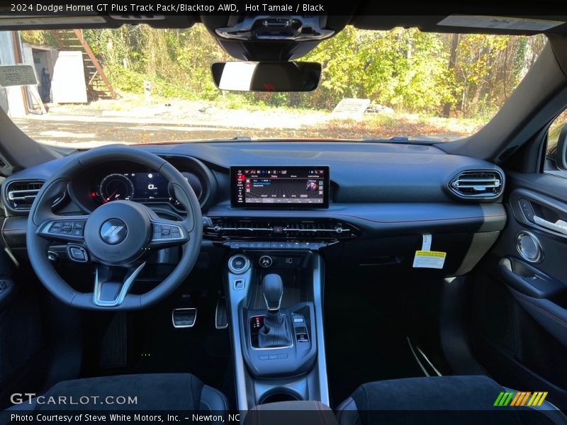Dashboard of 2024 Hornet GT Plus Track Pack/Blacktop AWD