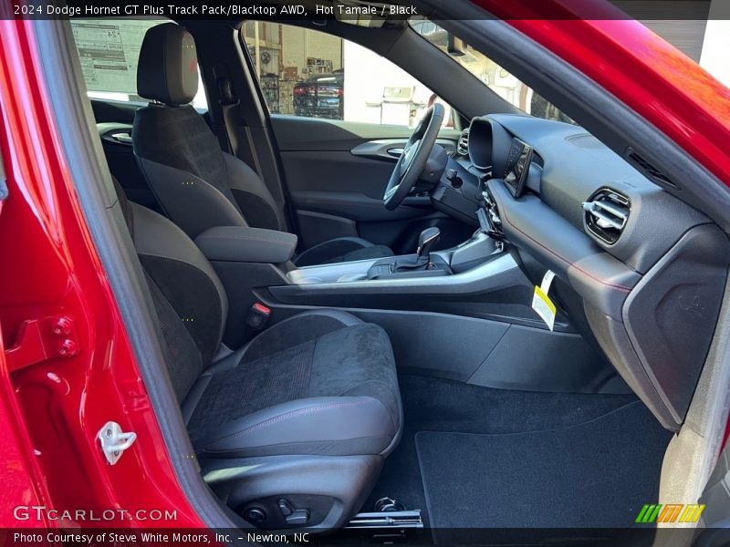 Front Seat of 2024 Hornet GT Plus Track Pack/Blacktop AWD