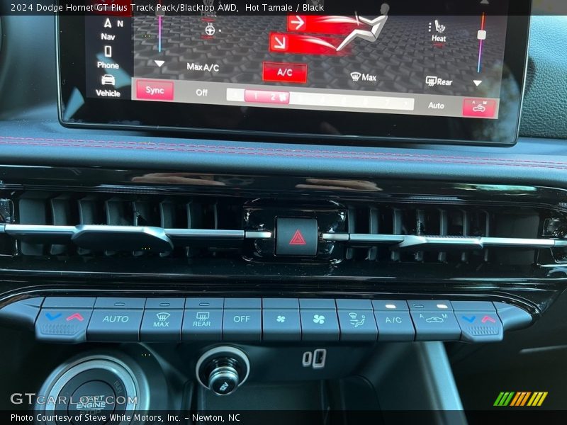 Controls of 2024 Hornet GT Plus Track Pack/Blacktop AWD