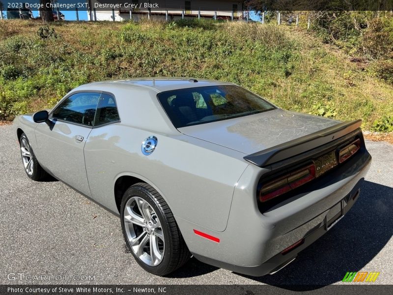 Destroyer Grey / Black 2023 Dodge Challenger SXT
