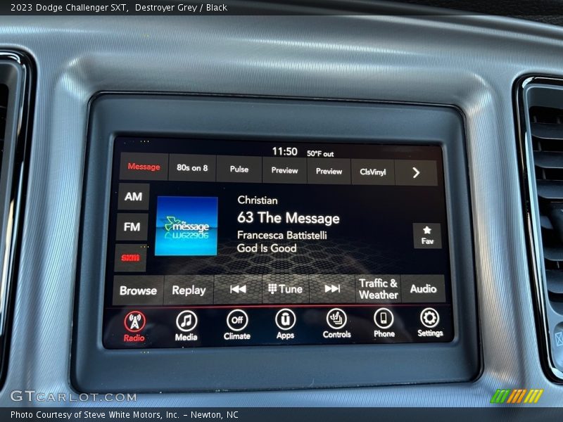Audio System of 2023 Challenger SXT