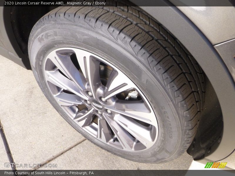 Magnetic Gray / Ebony 2020 Lincoln Corsair Reserve AWD