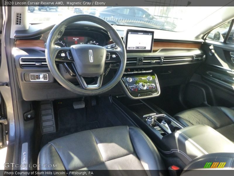 Front Seat of 2020 Corsair Reserve AWD