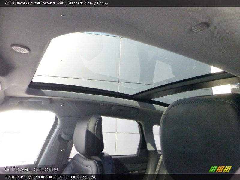Sunroof of 2020 Corsair Reserve AWD