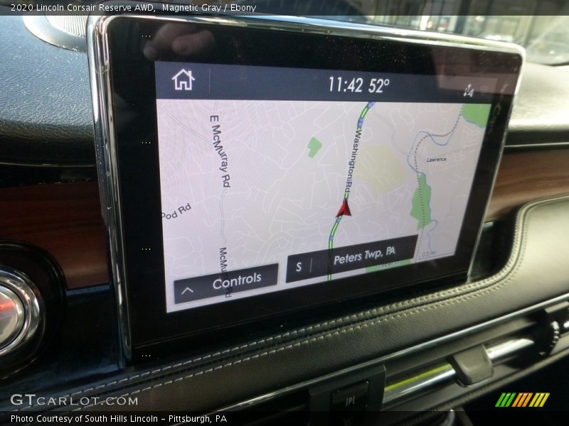 Navigation of 2020 Corsair Reserve AWD