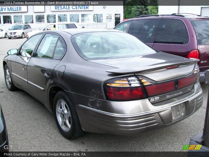 Dark Bronzemist Metallic / Taupe 2001 Pontiac Bonneville SE