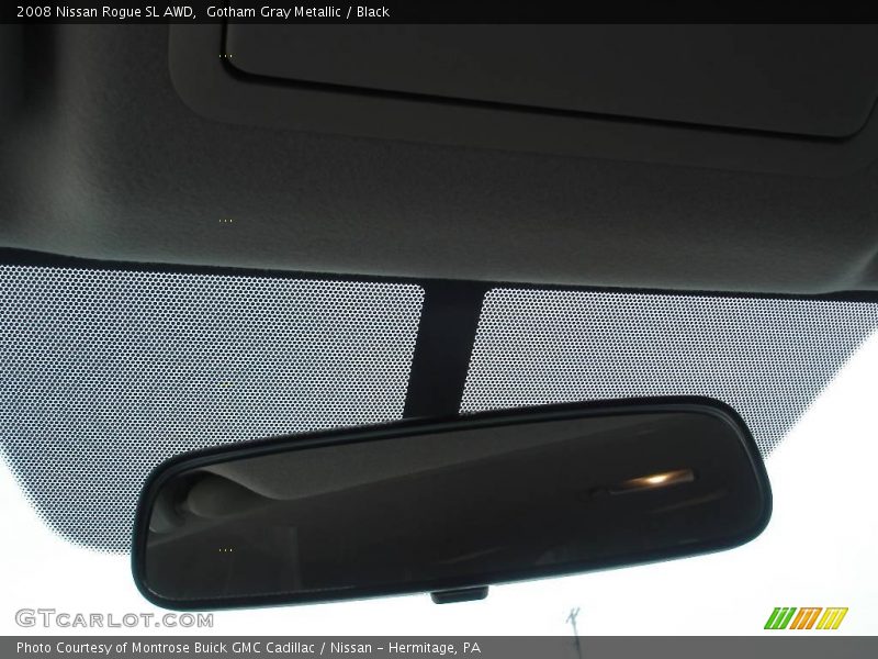 Gotham Gray Metallic / Black 2008 Nissan Rogue SL AWD