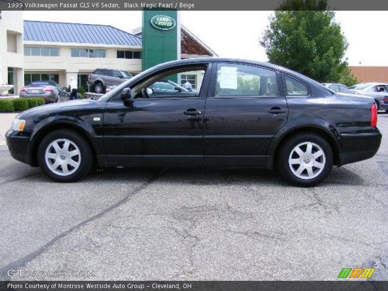 Black Magic Pearl / Beige 1999 Volkswagen Passat GLS V6 Sedan