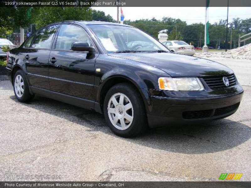 Black Magic Pearl / Beige 1999 Volkswagen Passat GLS V6 Sedan
