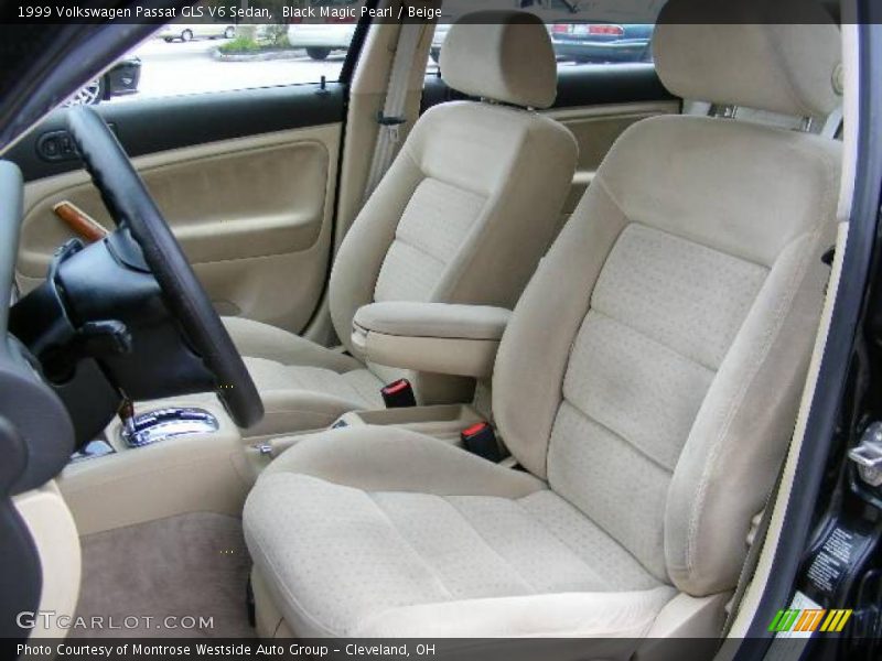 Black Magic Pearl / Beige 1999 Volkswagen Passat GLS V6 Sedan