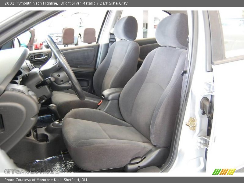 Bright Silver Metallic / Dark Slate Gray 2001 Plymouth Neon Highline