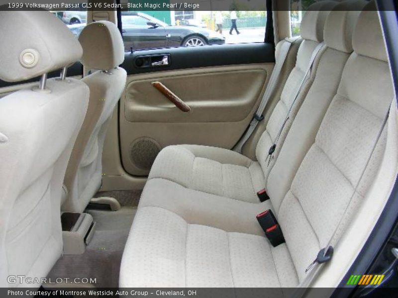 Black Magic Pearl / Beige 1999 Volkswagen Passat GLS V6 Sedan