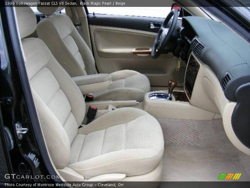 Black Magic Pearl / Beige 1999 Volkswagen Passat GLS V6 Sedan