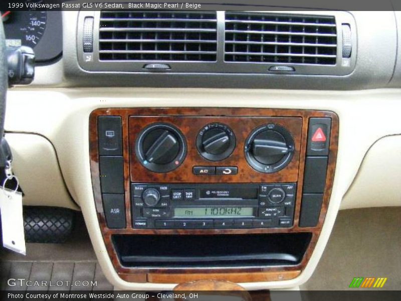 Black Magic Pearl / Beige 1999 Volkswagen Passat GLS V6 Sedan