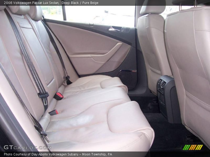 Deep Black / Pure Beige 2008 Volkswagen Passat Lux Sedan
