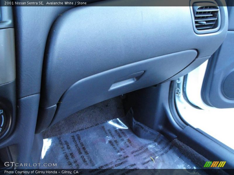 Avalanche White / Stone 2001 Nissan Sentra SE