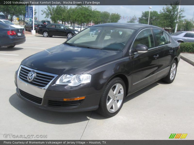 Mocha Brown / Pure Beige 2008 Volkswagen Passat Komfort Sedan