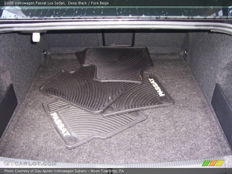 Deep Black / Pure Beige 2008 Volkswagen Passat Lux Sedan