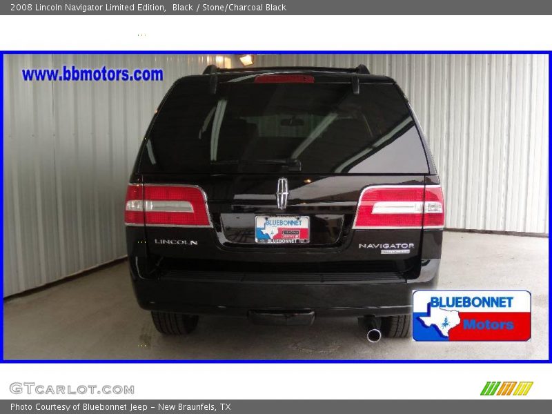 Black / Stone/Charcoal Black 2008 Lincoln Navigator Limited Edition