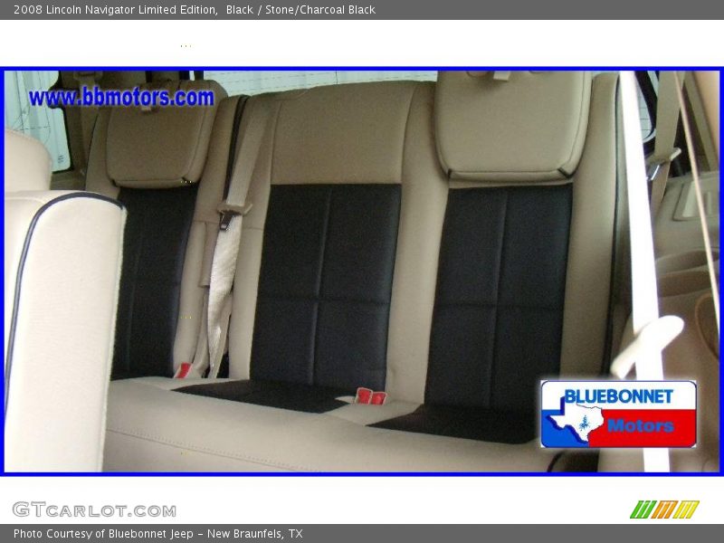 Black / Stone/Charcoal Black 2008 Lincoln Navigator Limited Edition